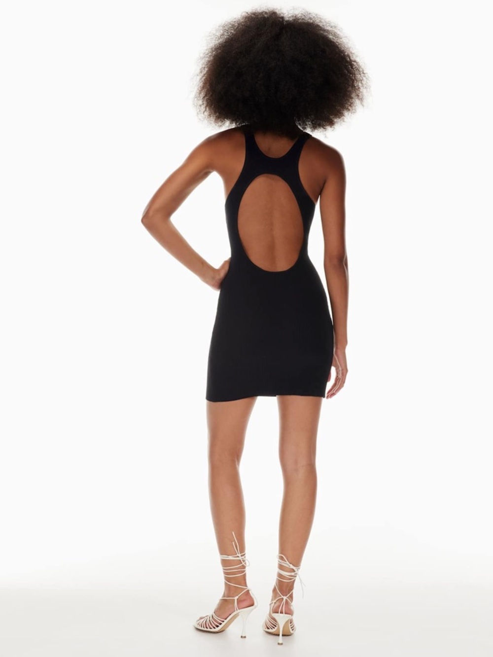 Aritzia Babaton Sculpt Knit Winslet Open Back Mini Dress - Picture 5 of 5